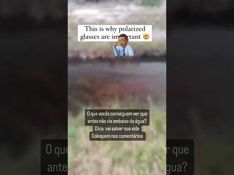 Pq nós oftalmologistas gostamos de óculos polarizados? #oftalmologia #oculosdegrau