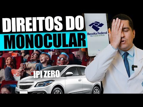 DIREITOS DAS PESSOAS MONOCULARES QUE VOCÊ NÃO SABIA