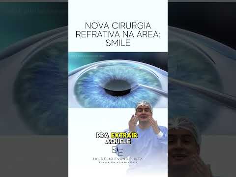 Já ouviu falar da nova Cirurgia Refrativa Smile? #refrativa #smile