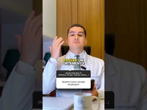 Quanto custa a cirurgia de pterígio?