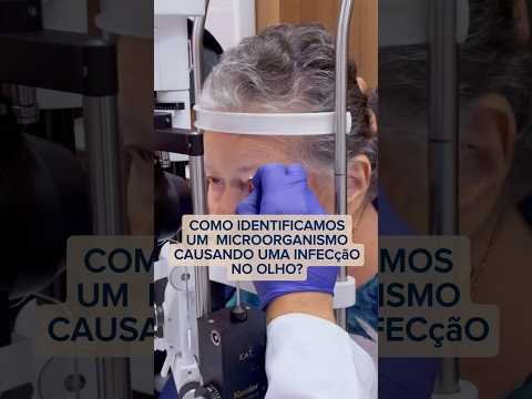 Vc já se perguntou como identificamos que bicho está causando infecção no seu olho?