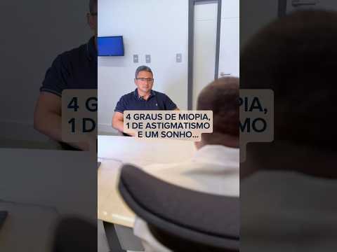 Rodolfo queria se livrar dos óculos porque…