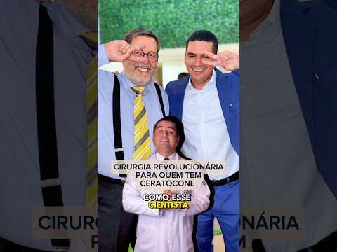 Cirurgia revolucionária pra quem tem ceratocone