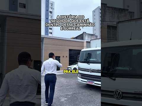 A história desse seguidor que está desse caminhão é surreal