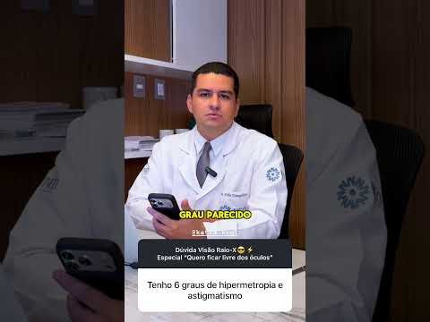 Tenho 6 graus de hipermetropia e astigmatismo