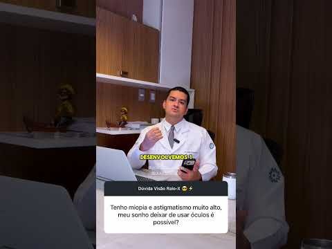 Tenho miopia e astigmatismo alto, posso fazer a refrativa?